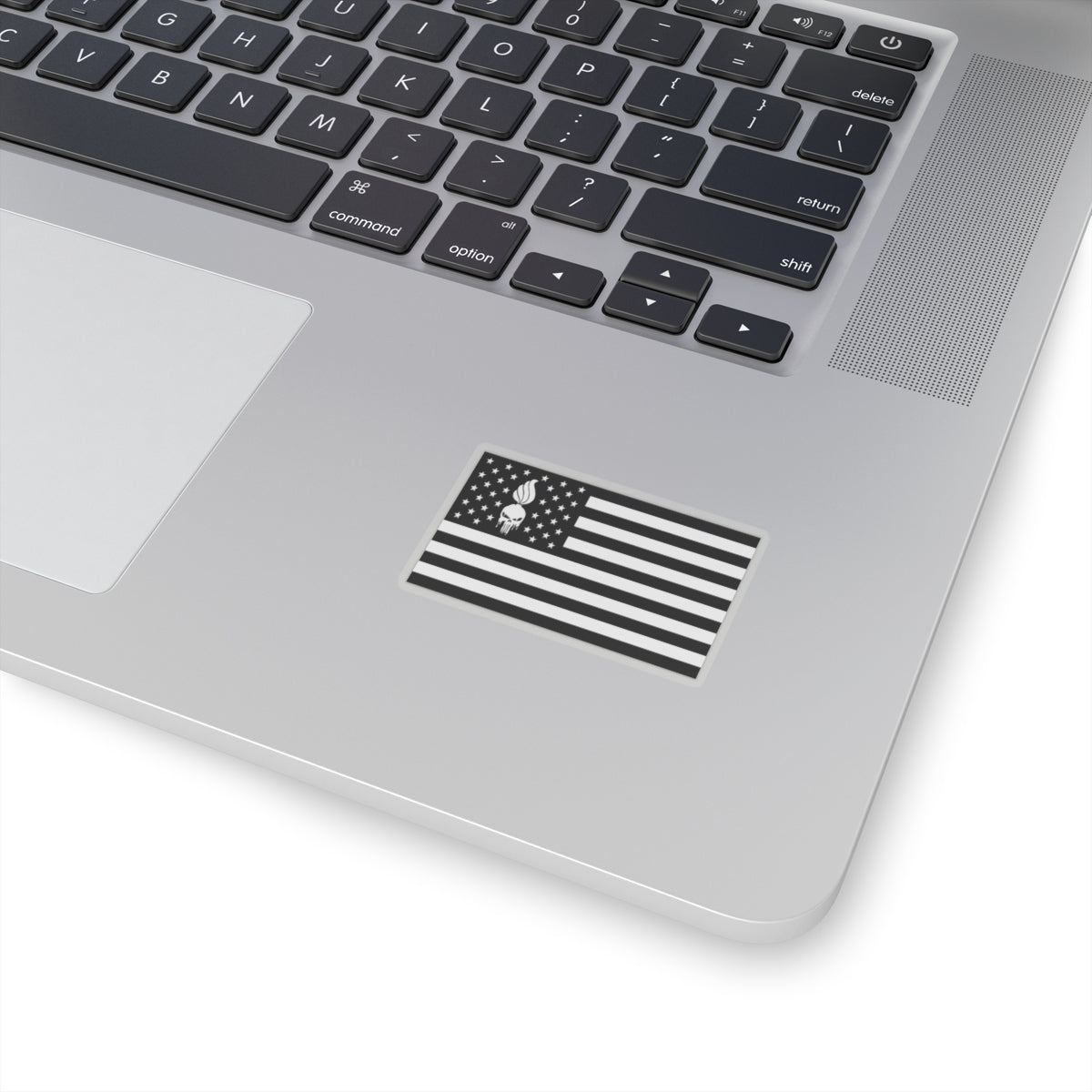 Punisher Pisspot Stars and Stripes Subdued Kiss-Cut Vinyl Indoor Sticker