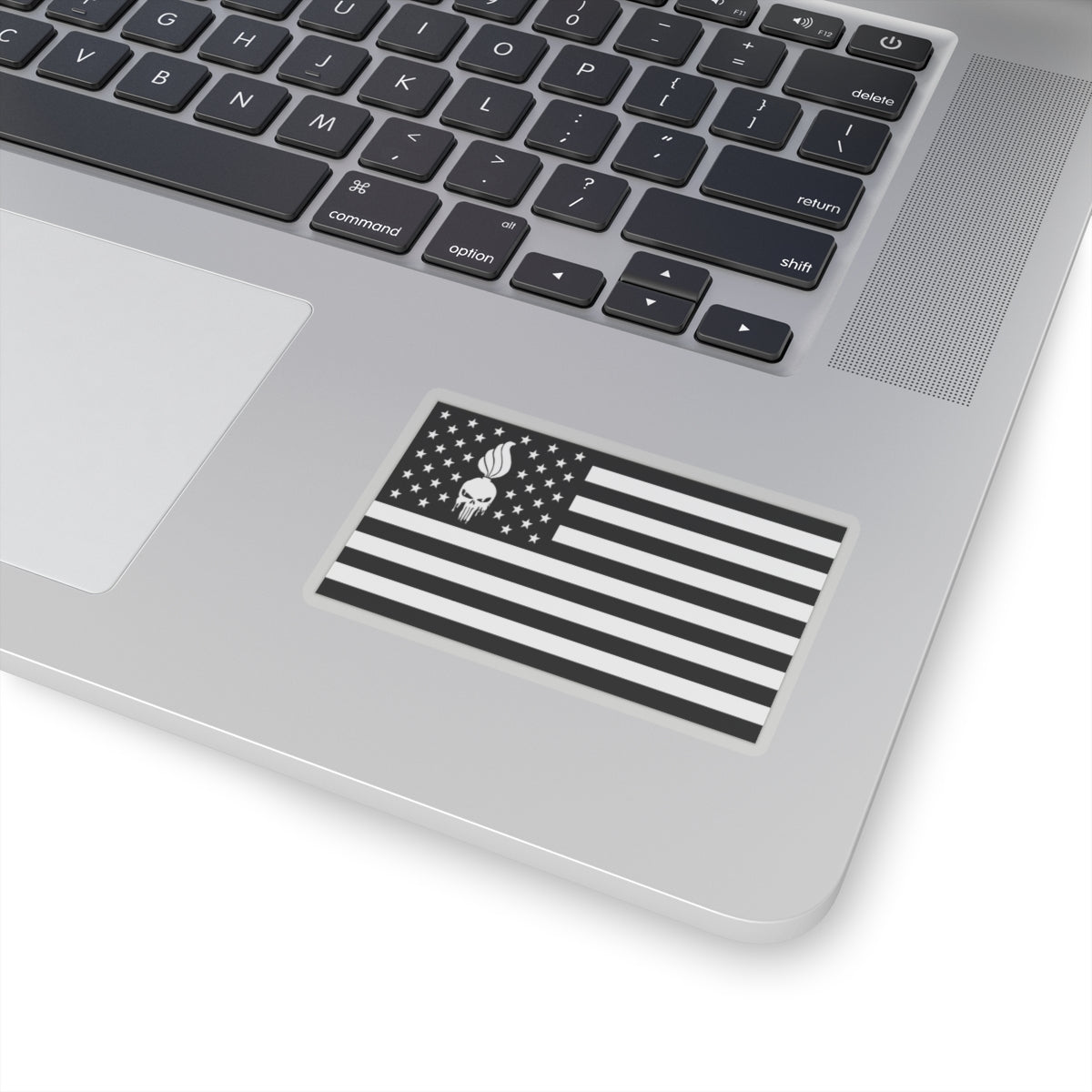 Punisher Pisspot Stars and Stripes Subdued Kiss-Cut Vinyl Indoor Sticker
